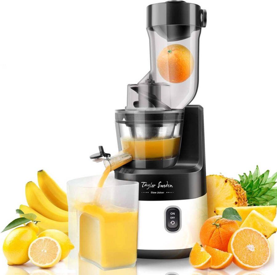 Slowjuicer Voor Groente- en Fruitsap Horizontale Slow juicer duurzaam