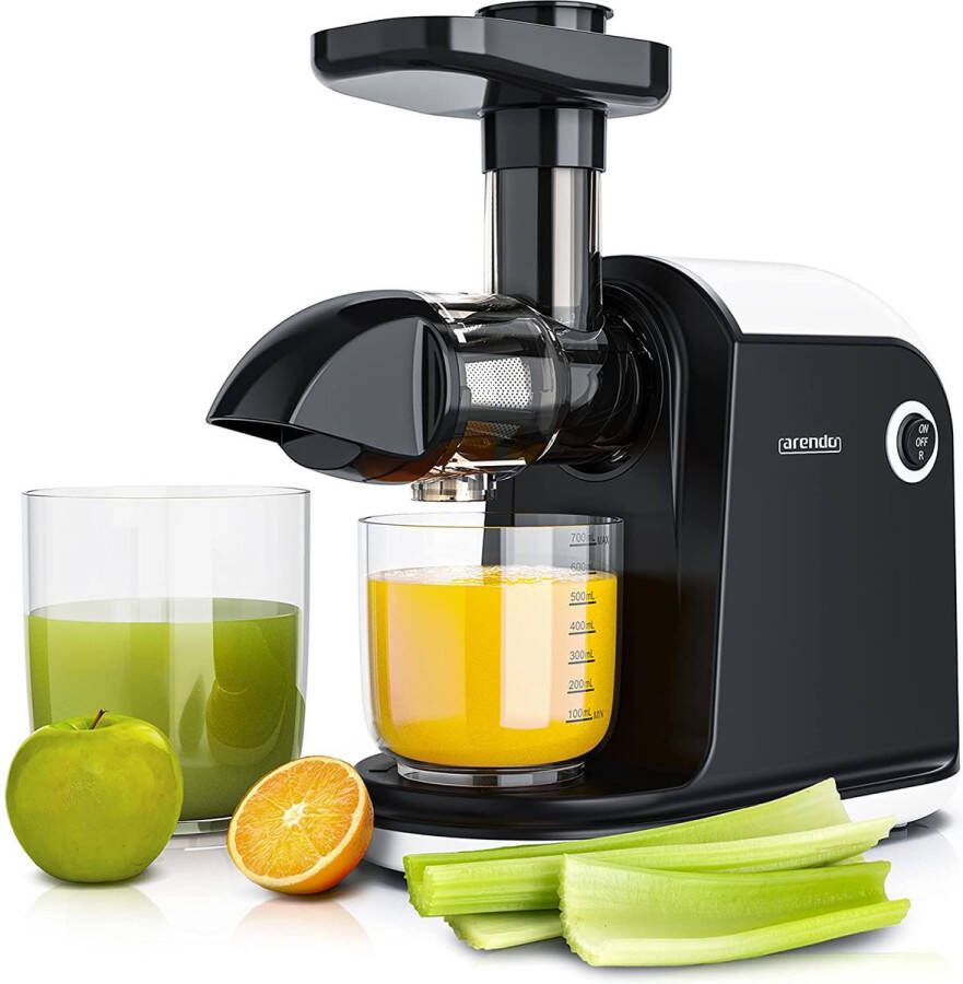 Slowjuicer Voor Groente- en Fruitsap Horizontale Slow juicer duurzaam
