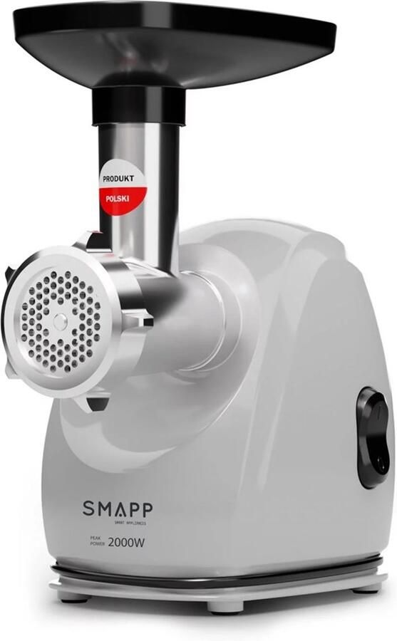 SMAPP 489.8 Vleesmolen Grafiet 2000W Antislip voeten