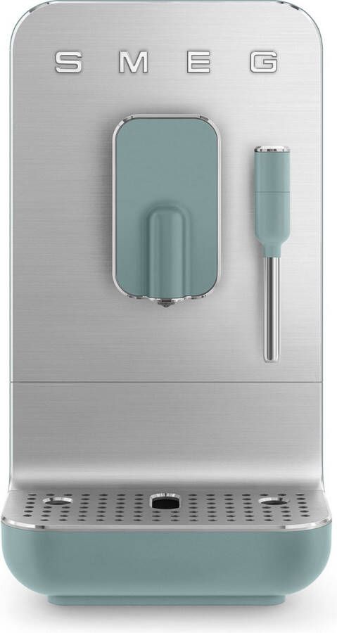 Smeg BCC12EGMEU Espressomachine Emerald Green Volautomatisch met stoompijp