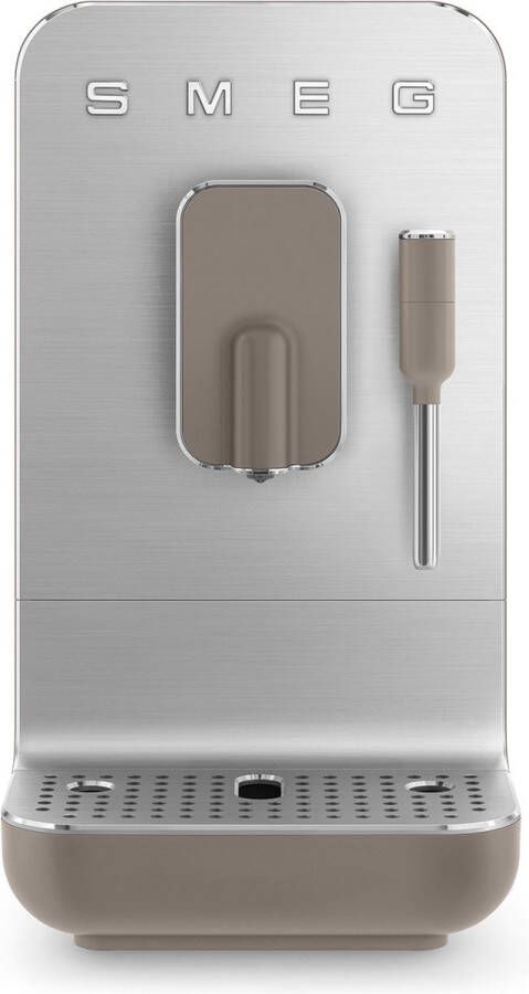 Smeg BCC12TPMEU Espressomachine Mat Taupe Volautomatisch met stoompijp