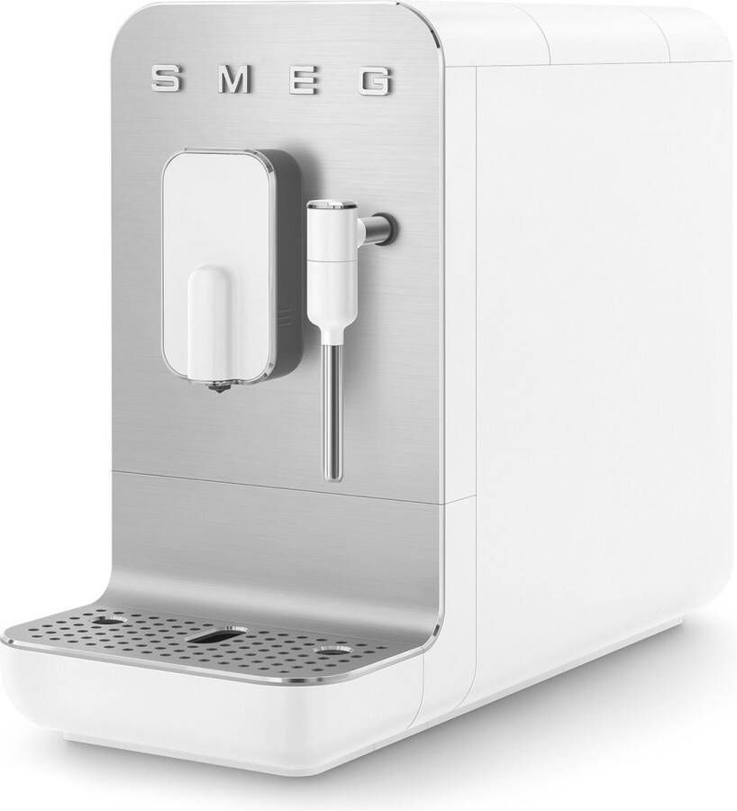 Smeg BCC12WHMEU Espressomachine Mat wit Volautomatisch met stoompijp