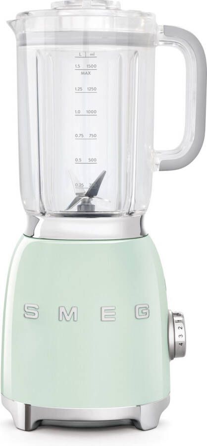 Smeg BLF01PGEU Blender Watergroen 800W 1 5L Jaren '50-stijl