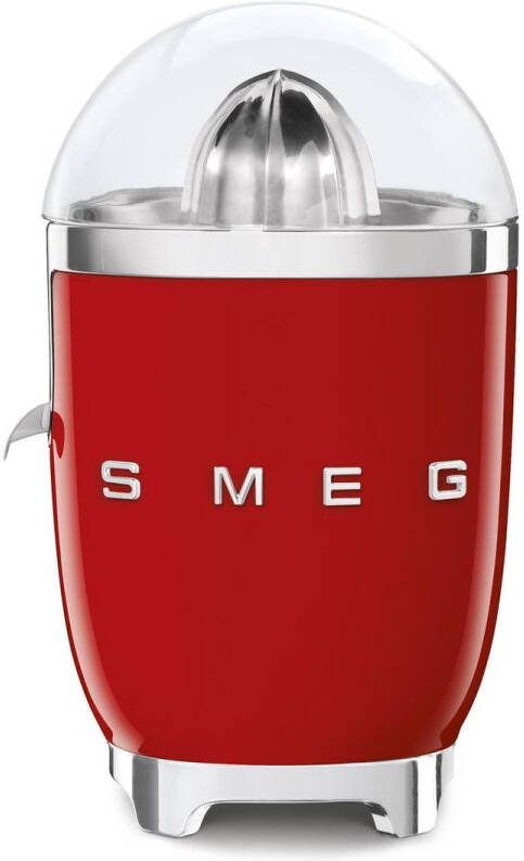 Smeg CJF01RDEU Citruspers Rood Handmatige druk 70W