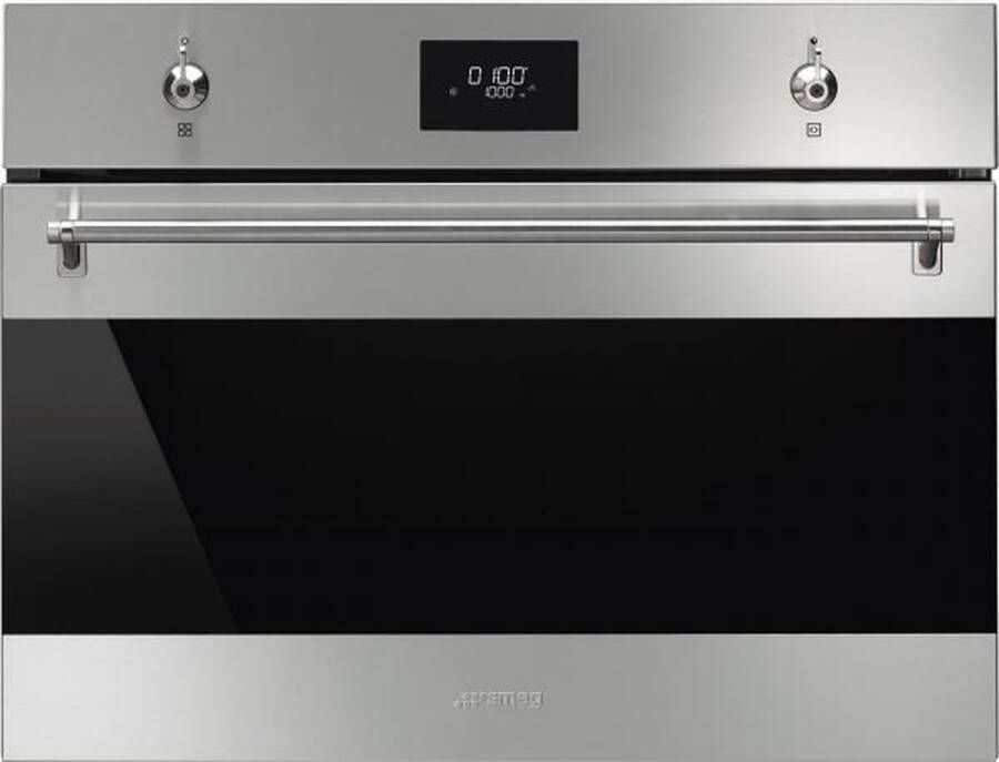 Smeg Magnetron Inbouw SO4301M1X | Heteluchtovens | Keuken&Koken Microgolf&Ovens | 8017709297282 - Foto 1