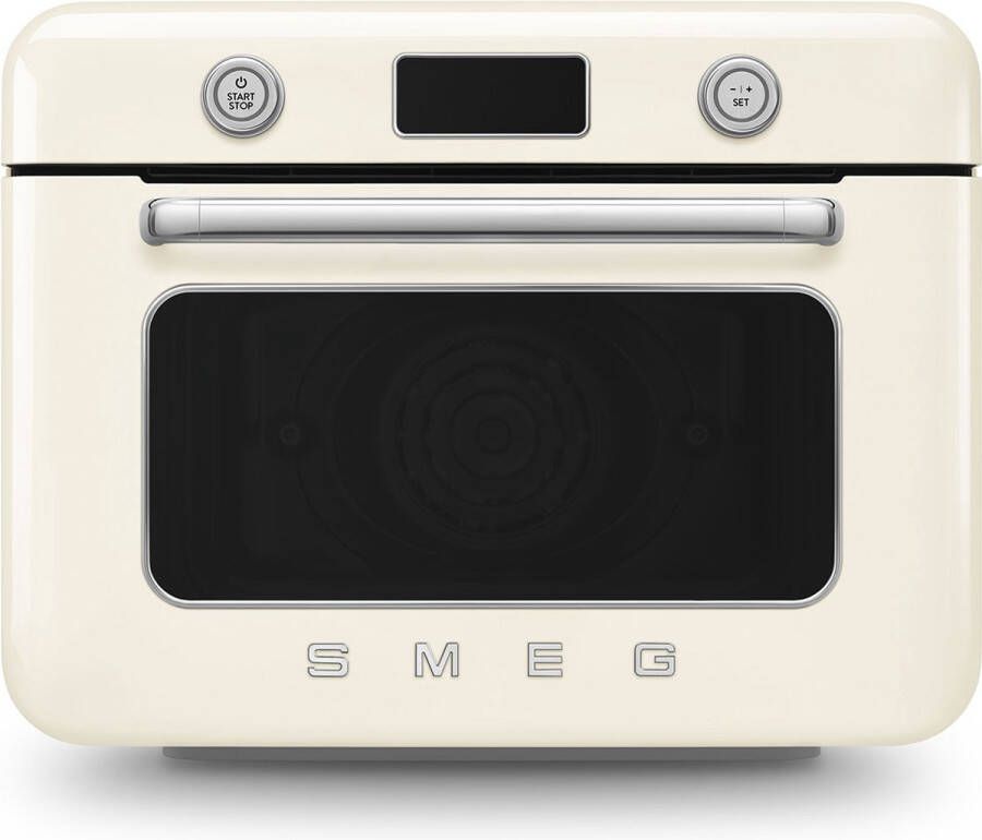 Smeg COF01CREU Vrijstaande Combi-Stoomoven Crème Jaren 50 Design