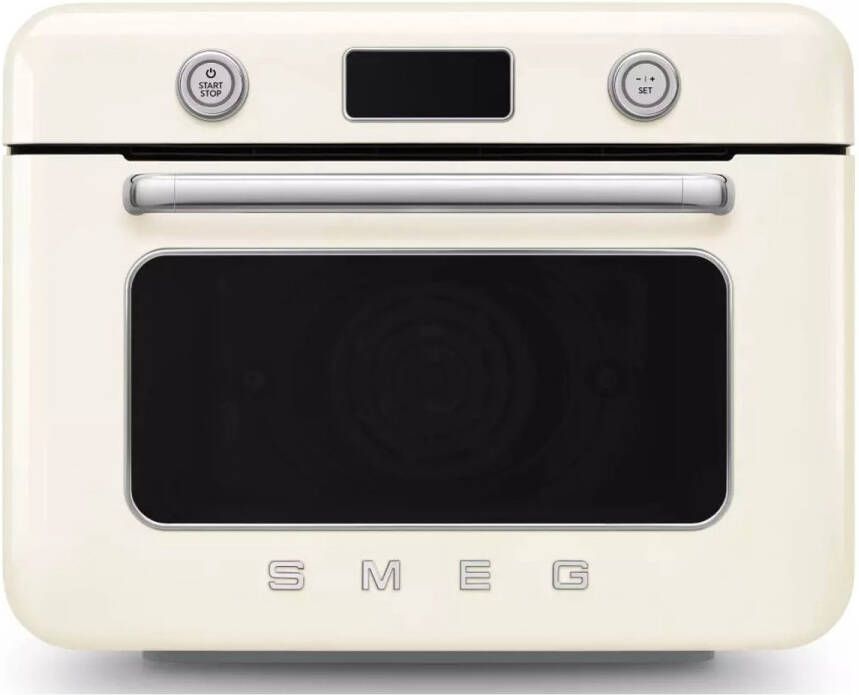 Smeg COF01CREU Vrijstaande Combi-Stoomoven Crème Jaren 50 Design