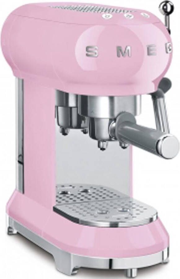 Smeg ECF01PKEU Roze OP=OP | Espressomachines | Keuken&Koken Koffie&Ontbijt | 8017709266813 - Foto 2