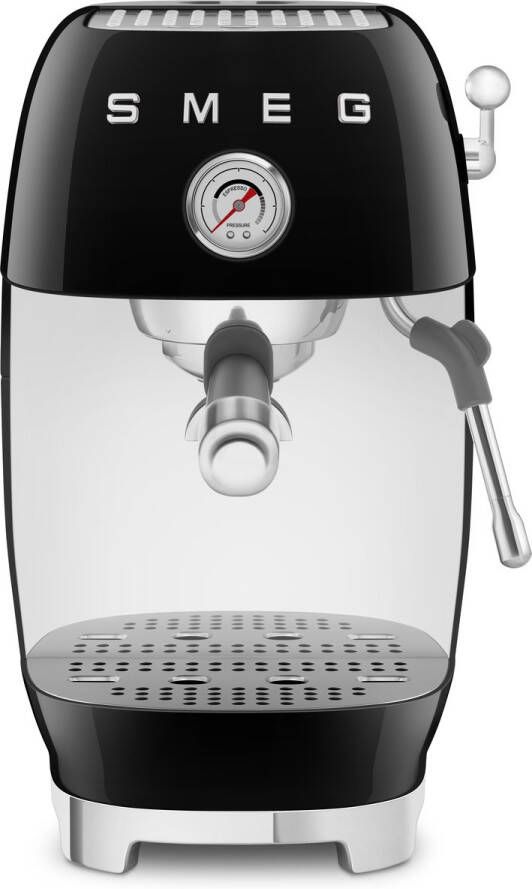 Smeg ECF03BLEU Handmatige espressomachine Cold Brew Zwart