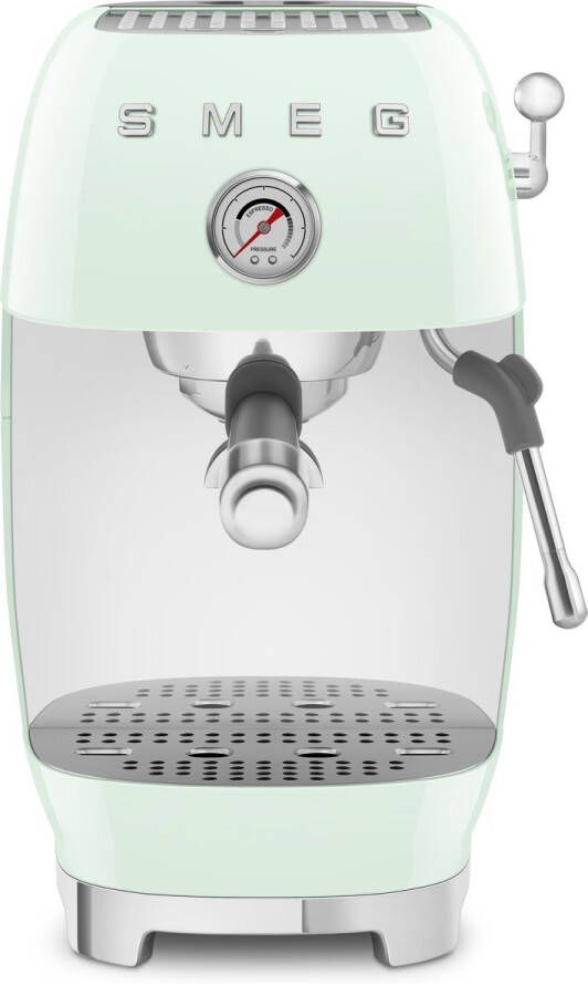 Smeg ECF03PGEU Handmatige espressomachine Cold Brew Watergroen