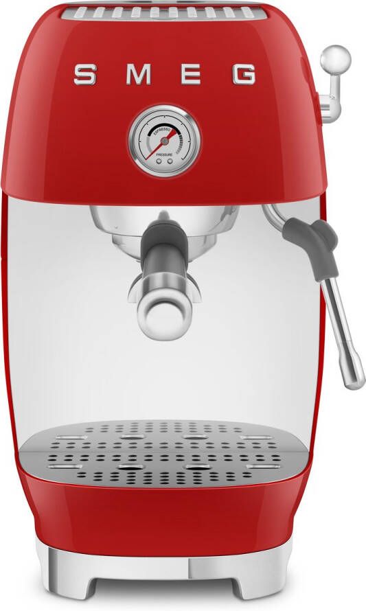 Smeg ECF03RDEU Handmatige espressomachine Cold Brew Rood