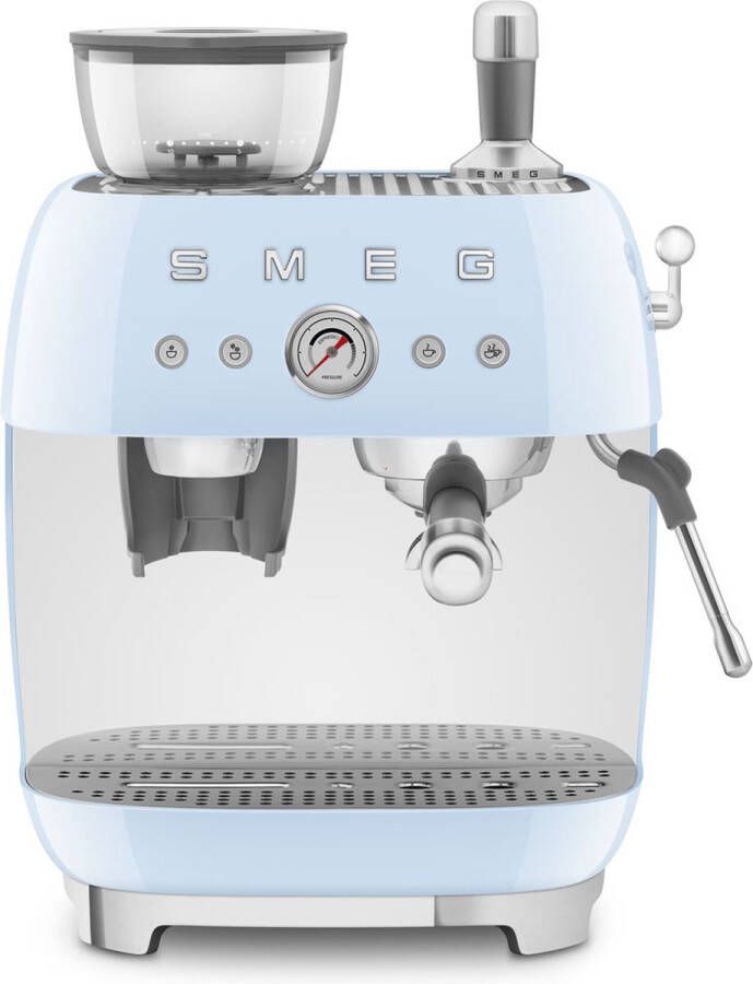 Smeg Espresso Pastelblauw EGF03PBEU | Espressomachines | Keuken&Koken Koffie&Ontbijt | 8017709329815 - Foto 2