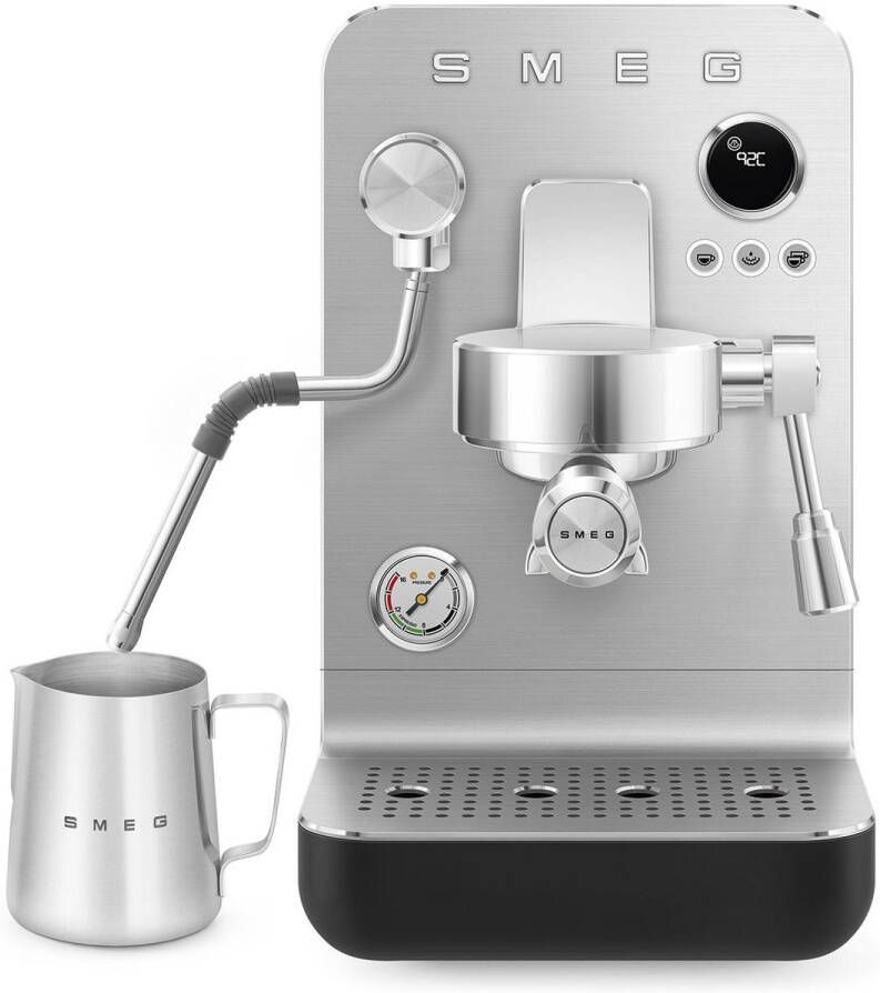 Smeg EMC02BLMEU koffiezetapparaat Handmatig Espressomachine 1 7 l
