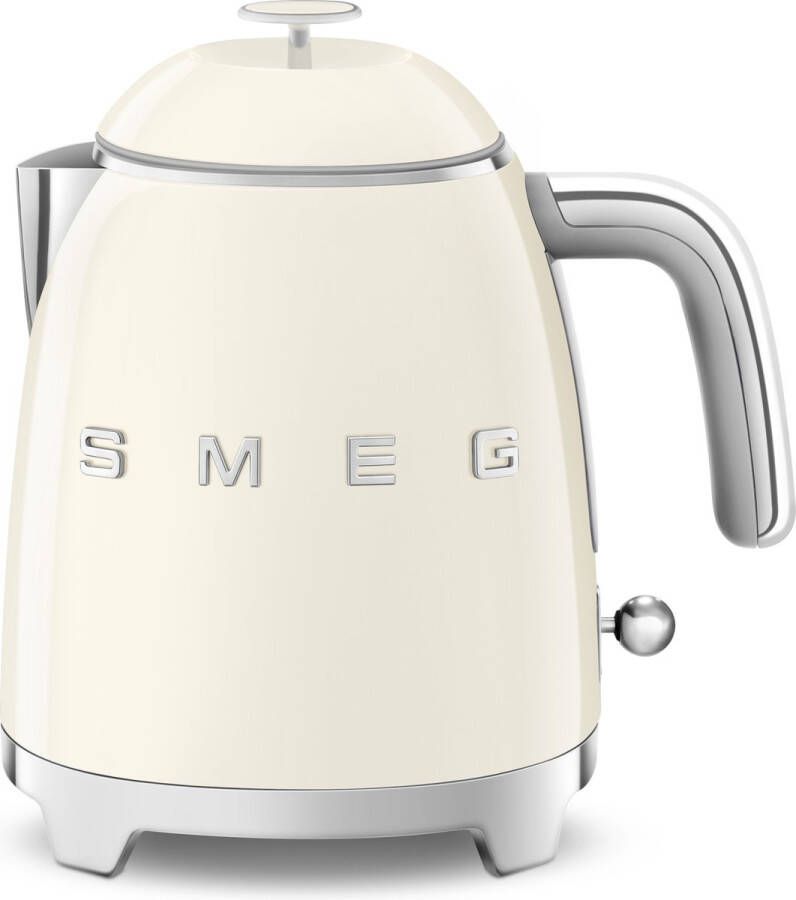 Smeg Waterkoker Mini 1400 W creme 800 ml 3 kops KLF05CREU