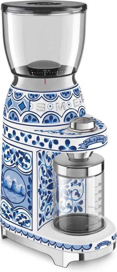 Smeg CGF01DGBEU Dolce & Gabbana Elektrische koffiemolen Gedecoreerd - Foto 2