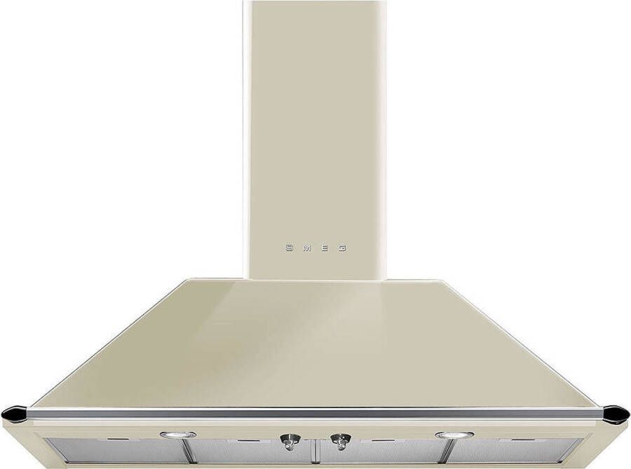Smeg KT110PE Muurmontage Crème 820m³ uur A afzuigkap