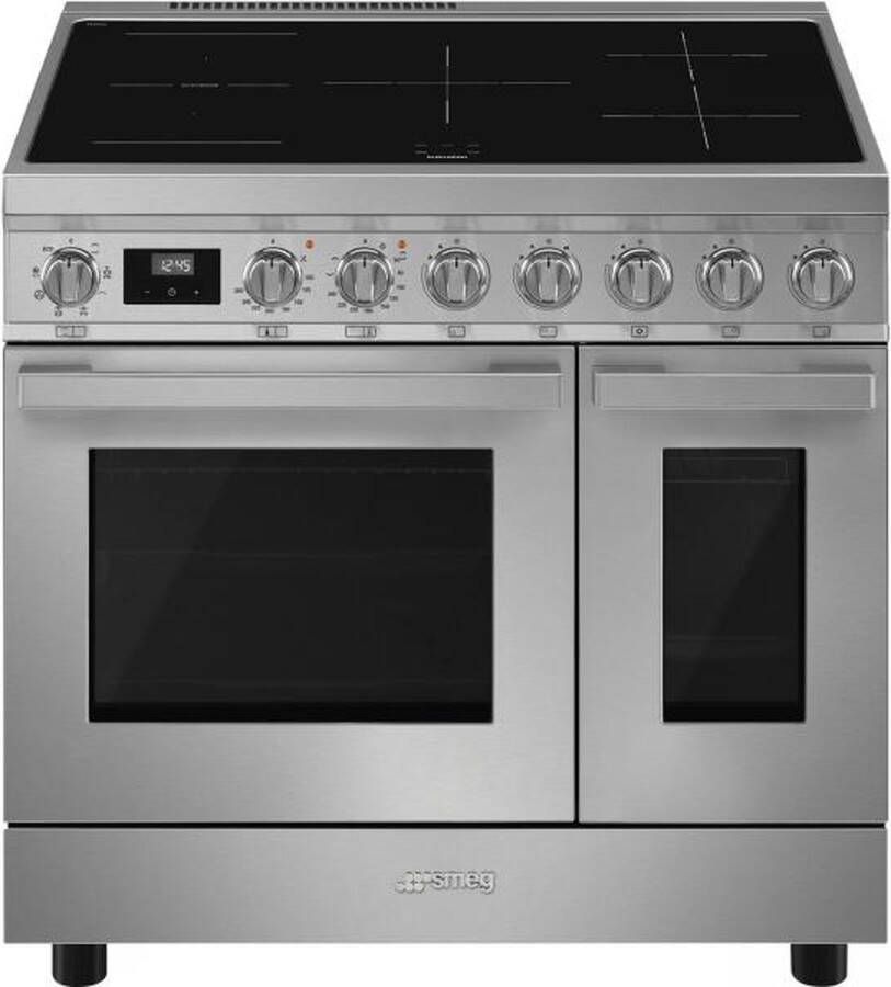 Smeg Master CUISINIERE CPF92IMX Cuisinière Plaque avec zone à induction Acier inoxydable A