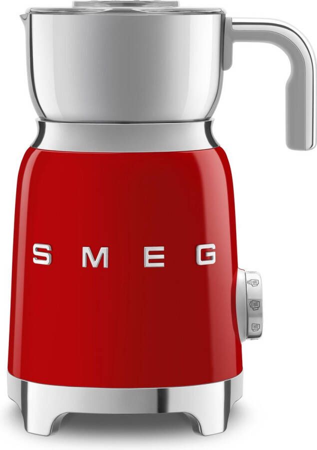 Smeg MFF01RDEU melkschuimer Automatische melkopschuimer Rood