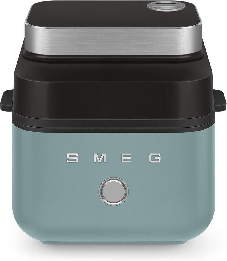 Smeg AFC01EGMEU Air Fryer – 7 3 Liter – 1450W – Mat Emerald Green – Heteluchtfriteuse met 8 Programma's