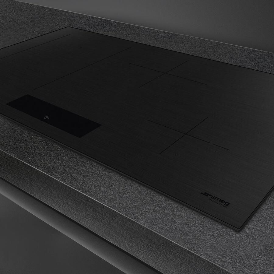 Smeg Classic SIM3844MB kookplaat Zwart Ingebouwd 80 cm Inductiekookplaat zones 4 zone(s)