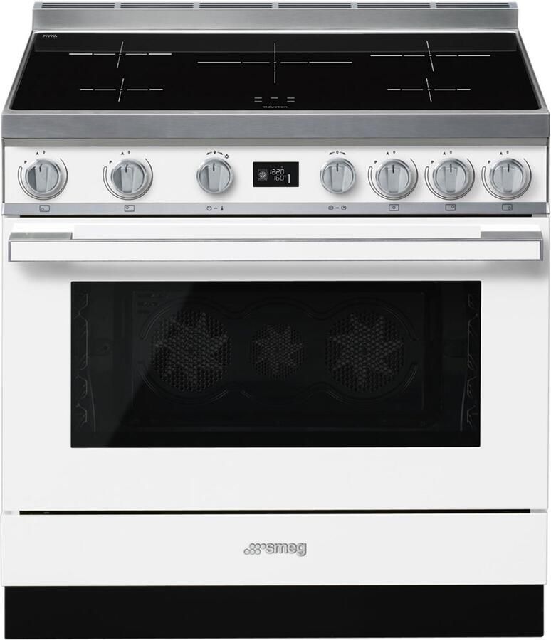Smeg CPF9IPWH Inductie fornuis Wit