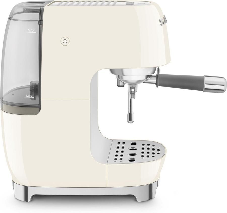 Smeg ECF03CREU Handmatige Espressomachine Pistonmachine Cold Brew 15 Bar 58 mm Filterdrager Thermoblock Professionele Stoompijp '50s Style Crème - Foto 2