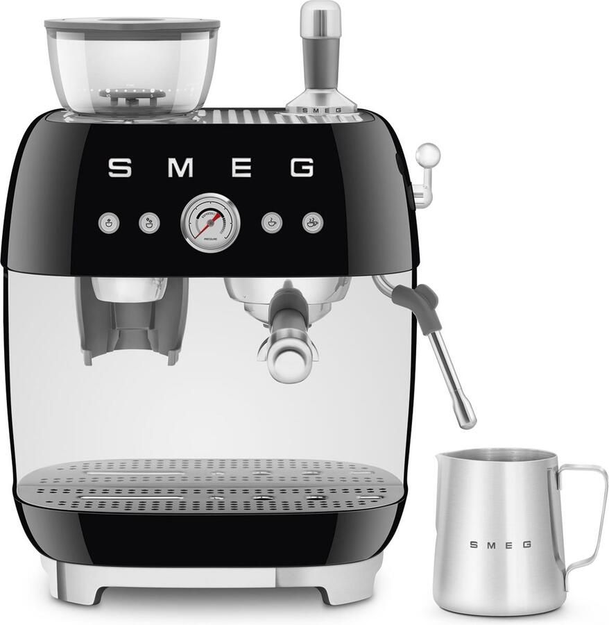 Smeg Espresso Zwart EGF03BLEU | Espressomachines | Keuken&Koken Koffie&Ontbijt | 8017709329846