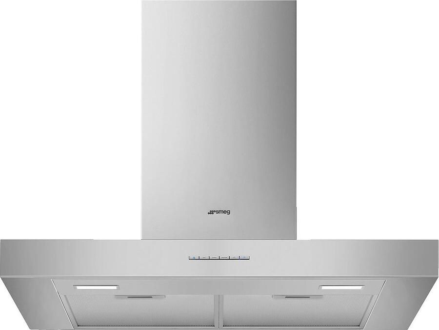 Smeg KBT700XE afzuigkap Muurmontage Roestvrijstaal 463 m³ uur A