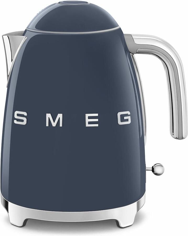Smeg KLF03NBEU Waterkoker 1 7 Liter 2400W RVS '50s Style Navy Blue