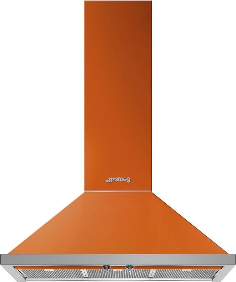 Smeg KPF9OR afzuigkap Muurmontage Oranje 630 m³ uur - Foto 1