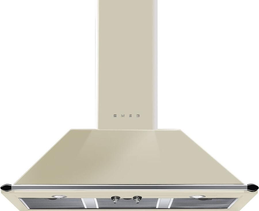 Smeg KT100PE afzuigkap Muurmontage Crème 787 m³ uur A