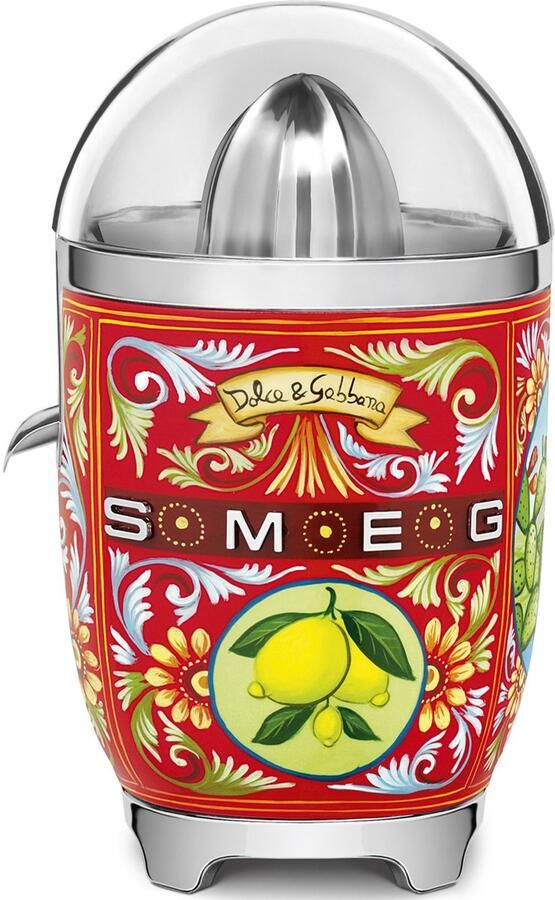 Smeg CJF01DGEU citruspers sapmaker Sapcentrifuge 70 W Meerkleurig