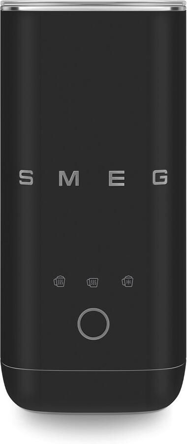 Smeg MFF02BLMEU Melkopschuimer Mat Zwart