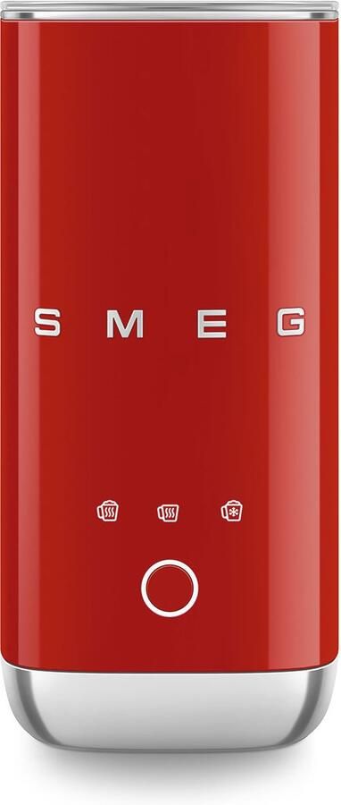 Smeg MFF02RDEU Melkopschuimer Rood