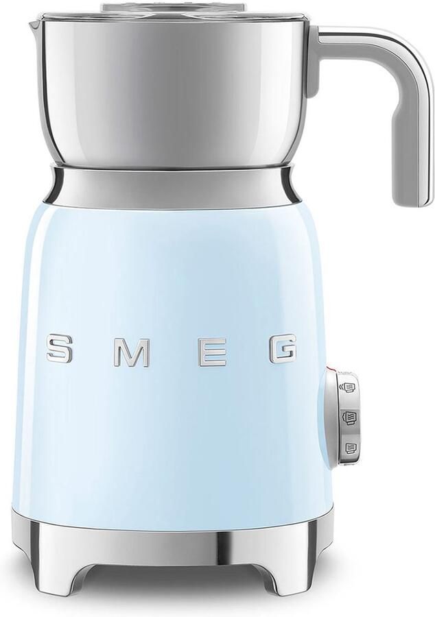 Smeg MFF11PBEU Melkopschuimer Pastelblauw 6 functies