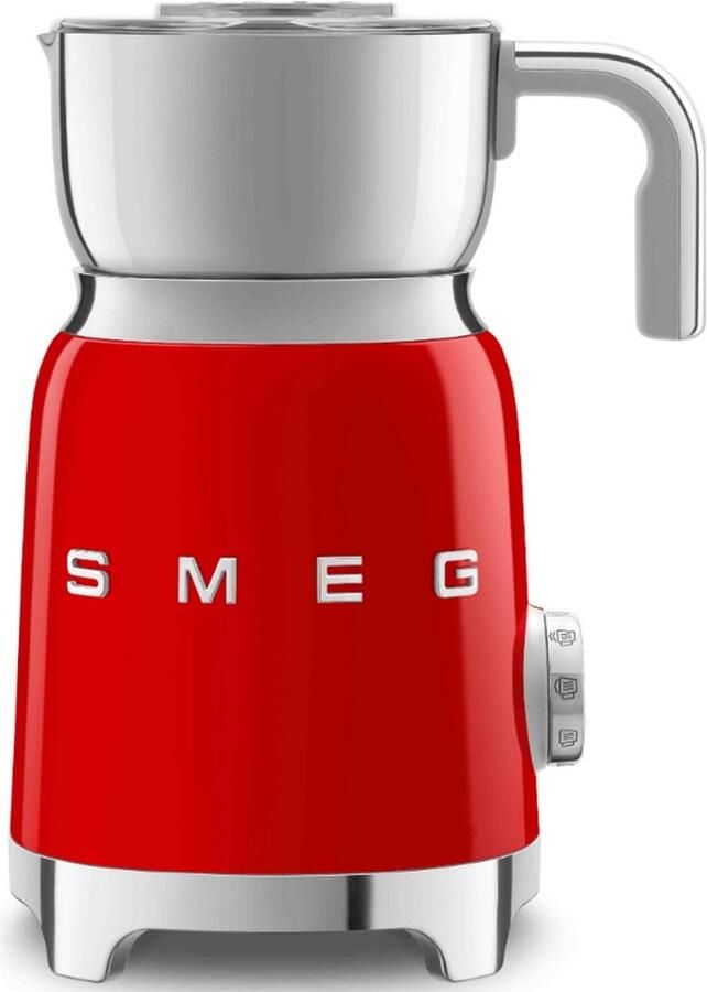 Smeg MFF11RDEU melkschuimer Automatische melkopschuimer Rood