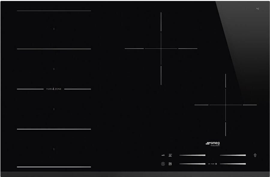 Smeg SI1F7845B Inbouw inductie kookplaat 4 kookzones 78 cm - Foto 3