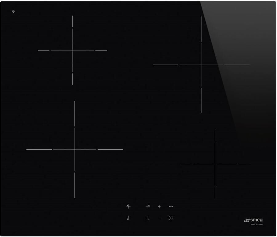 Smeg SI2641D Inductiekookplaat Zwart 60 cm 4 zone(s) - Foto 1