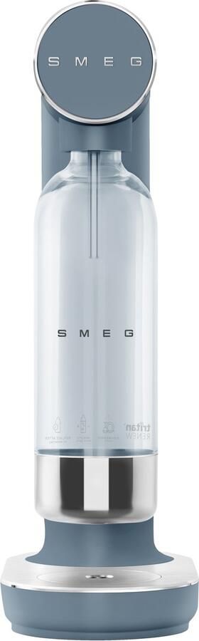 Smeg SKC01SBM Soda Maker Bruiswatertoestel Collezione Storm Blue