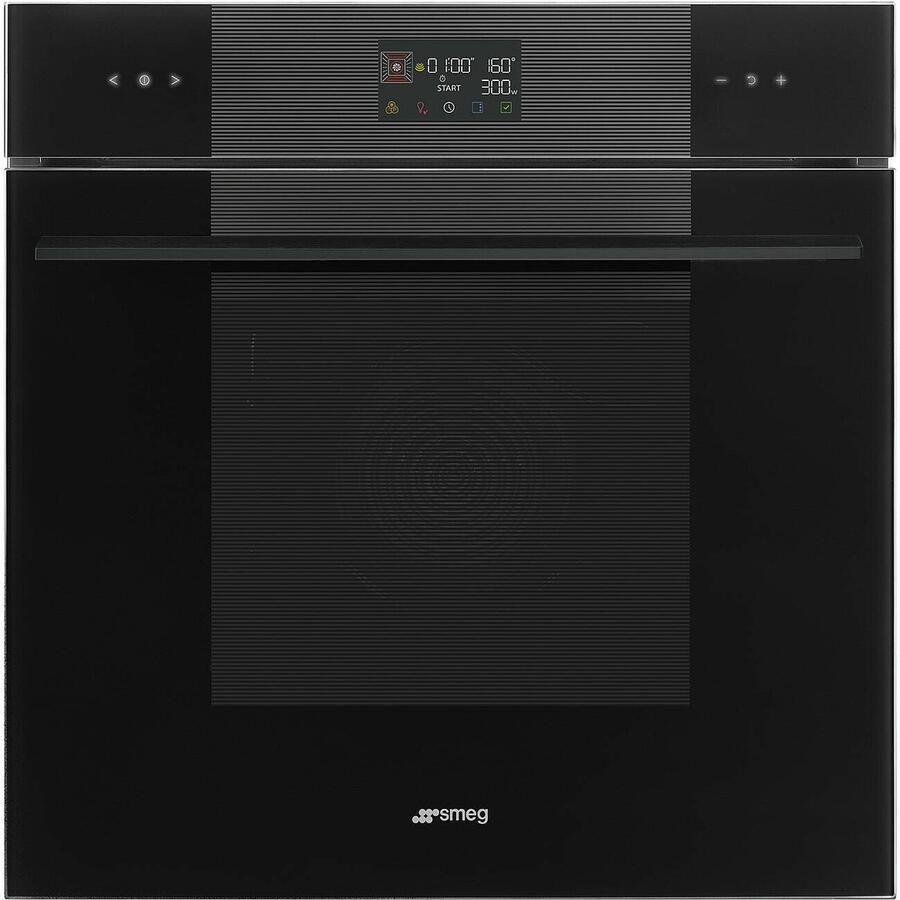 Smeg SO6102M2B3 Combi Magnetron Oven Inbouw 60 cm 68 Liter SpeedwaveXL Zwart