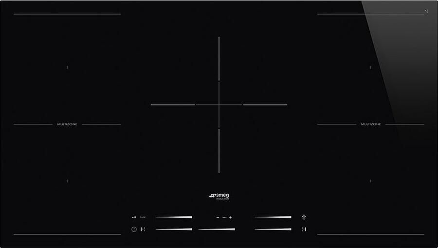 Smeg Universal SI2M7953D kookplaat Zwart Ingebouwd 90 cm Inductiekookplaat zones 5 zone(s)