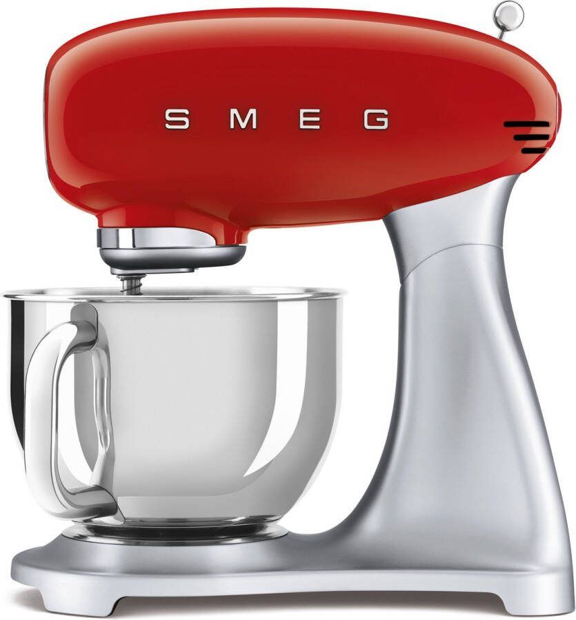 Smeg Keukenmachine 800 W rood 4.8 liter SMF02RDEU