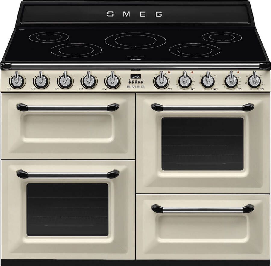 Smeg TR4110IP2 Inductie fornuis 110 cm Crème