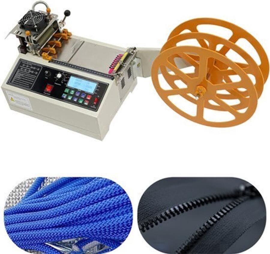Snijmachine Automatische Lintsnijder 400 W Vermogen 220 V Spanning 1-98 mm Snijbreedte Warm En Koud Snijmes Industrieel Gebruik