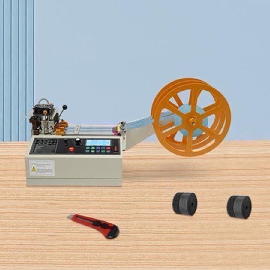 Snijmachine Automatische Tape 400 W Vermogen 56x42x42 cm Afmeting Staal Materiaal Voor Industriële ie