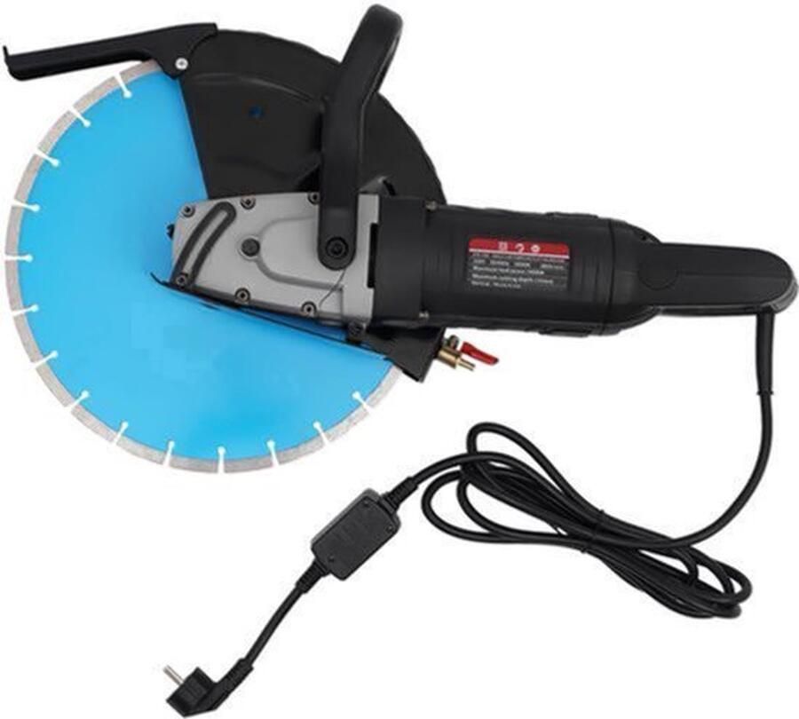 Snijmachine Elektrisch 14 Inch Zaagblad 3000 W Vermogen ABS En Koolstofstaal Voor Beton En Metaal