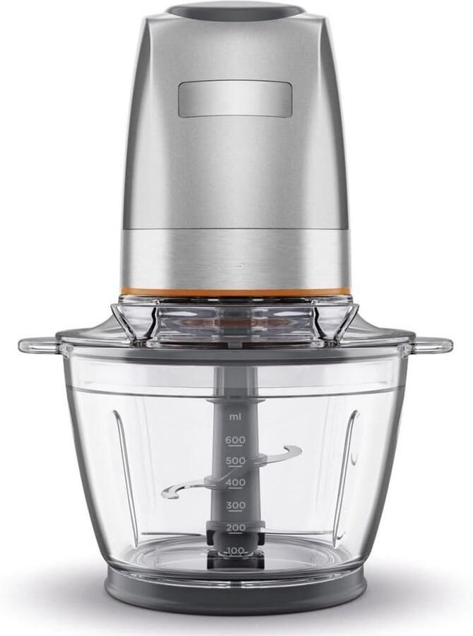 SNJY Hakmolen Snijmachine Groentesnijder Electrisch 500 W Zilver