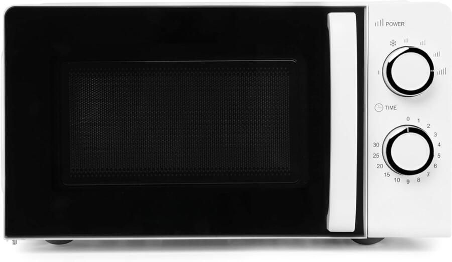 SNJY Magnetron Vrijstaand Microgolf Microwave 700W 20 Liter 35D x 45B x 24H cm Wit