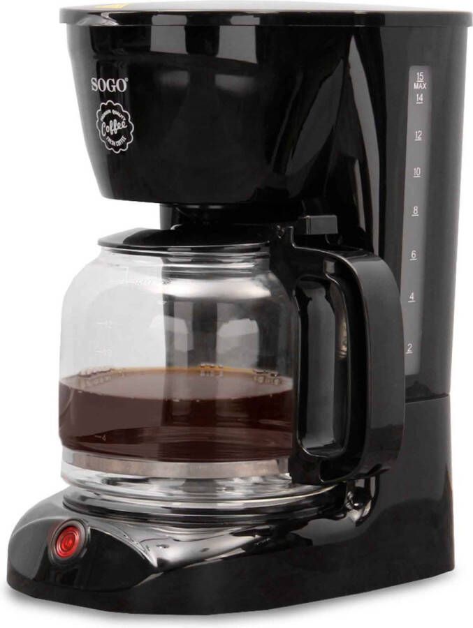 Sogo CAF-SS-5640 koffiezetapparaat Filterkoffiezetapparaat 1 8 l