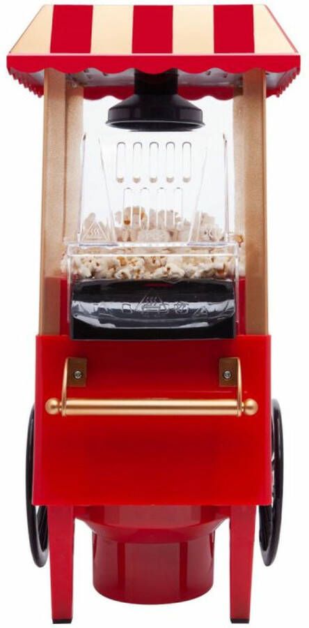 Sogo Popcorn Machine Popcorn Maker Popcorn Popper Popcorn in 3 Minuten 1200W Rood Wit - Foto 2